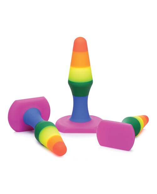 Frisky Rainbow Silicone Anal Trainer Set | Shop Lowest Prices at Funlove.com