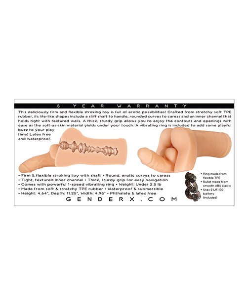 Gender X Backdoor Bash Stroker | Shop Lowest Prices at Funlove.com