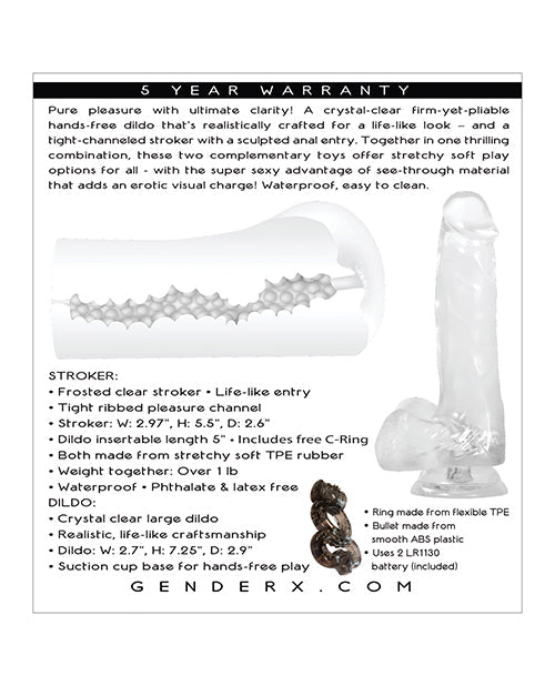 Gender X Clearly Combo | Shop Lowest Prices at Funlove.com