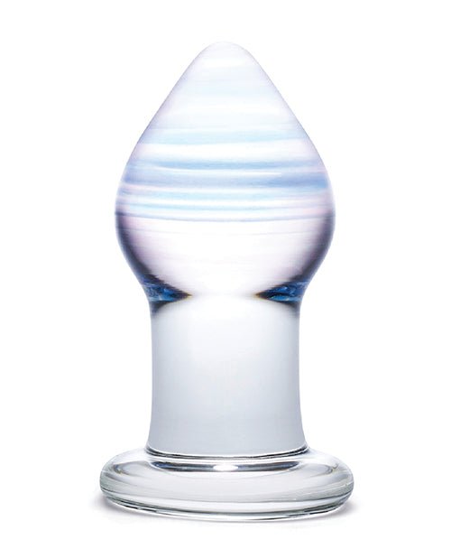 Glas Amethyst Rain Glass Butt Plug | Shop Lowest Prices at Funlove.com