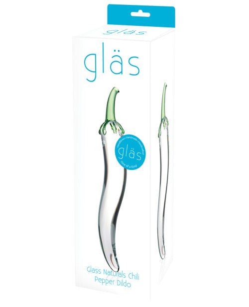 Glas Glass Naturals Chili Pepper Dildo | Shop Lowest Prices at Funlove.com