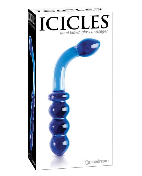 Icicles No. 31 Hand Blown Glass - Blue G Spot | Shop Lowest Prices at Funlove.com