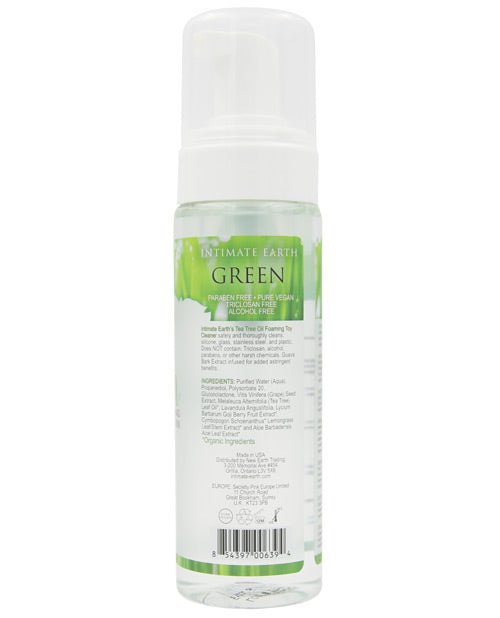 Intimate Earth Foaming Toy Cleaner - Green Tea Tree Oil | Shop Lowest Prices at Funlove.com