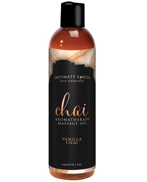 Intimate Earth Vanilla Chai Aromatherapy Massage Oil | Shop Lowest Prices at Funlove.com
