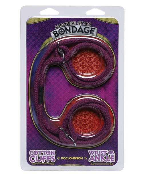 Japanese Style Bondage Wrist Or Ankle Cotton Rope | Shop Lowest Prices at Funlove.com