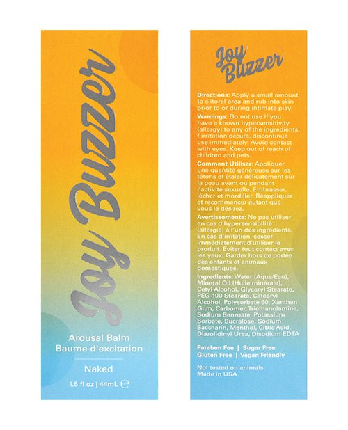 Jelique Joy Buzzer Naked - 1.5 Oz | Shop Lowest Prices at Funlove.com