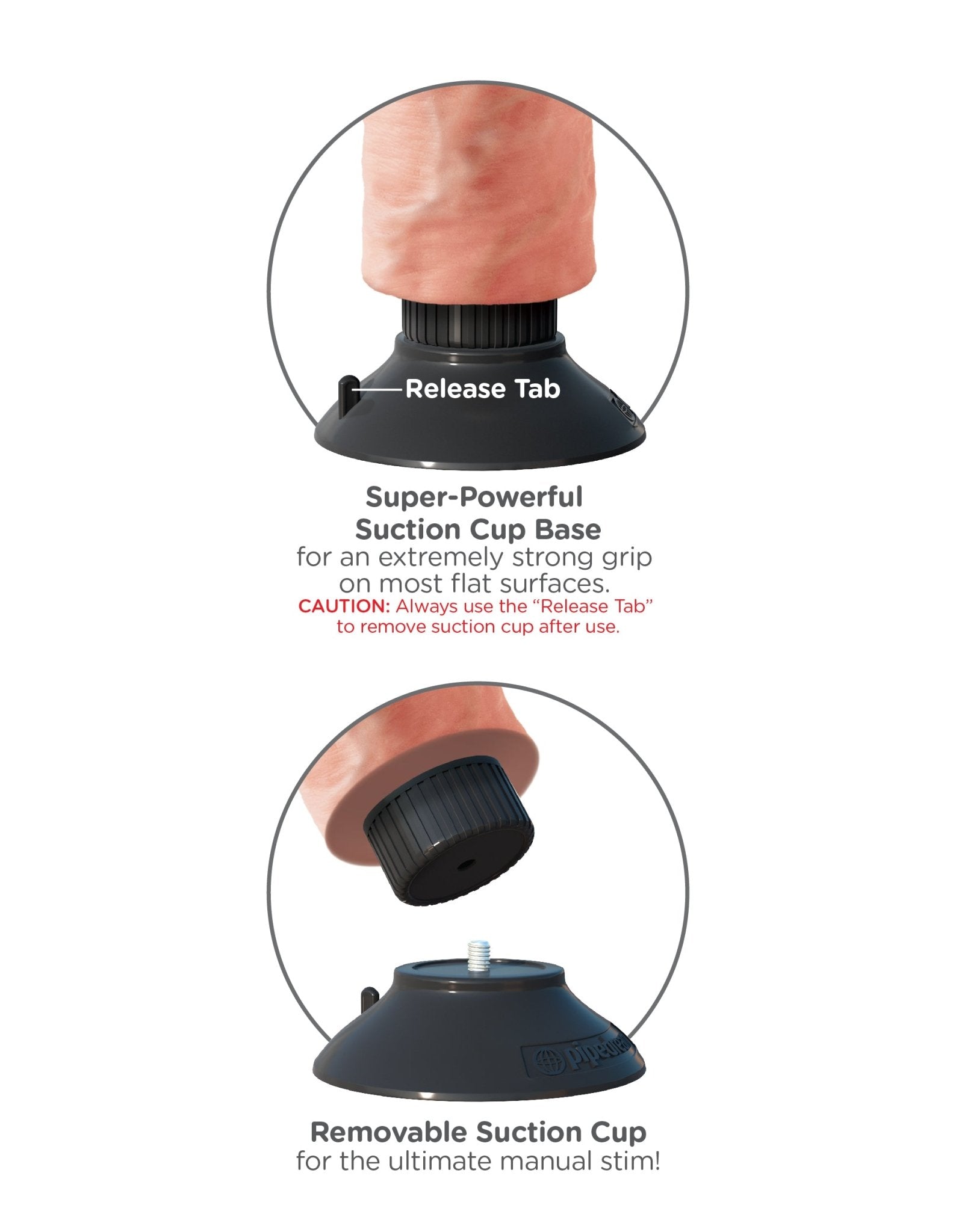 King Cock 10" Vibrating Cock - Flesh | Shop Lowest Prices at Funlove.com