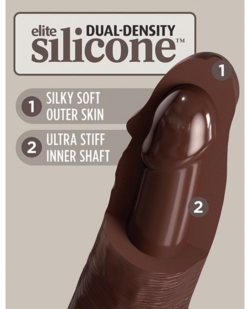 King Cock Elite 7" Dual Density Silicone Cock | Shop Lowest Prices at Funlove.com