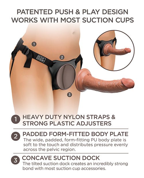 King Cock Elite Comfy Silicone Body Dock Kit | Shop Lowest Prices at Funlove.com
