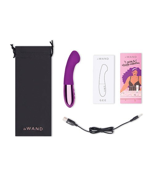 Le Wand Gee G - spot Targeting Rechargeable Vibrator | Shop Lowest Prices at Funlove.com