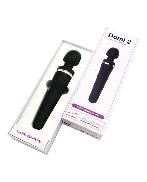 Lovense Domi 2 Flexible Rechargeable Mini Wand | Shop Lowest Prices at Funlove.com