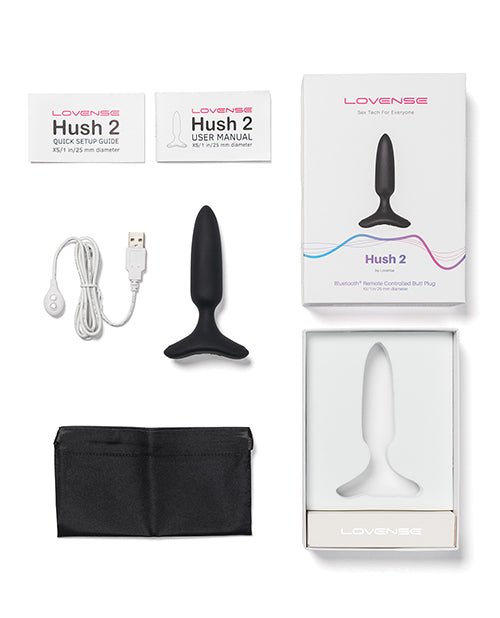 Lovense Hush 2: 1" Butt Plug | Shop Lowest Prices at Funlove.com