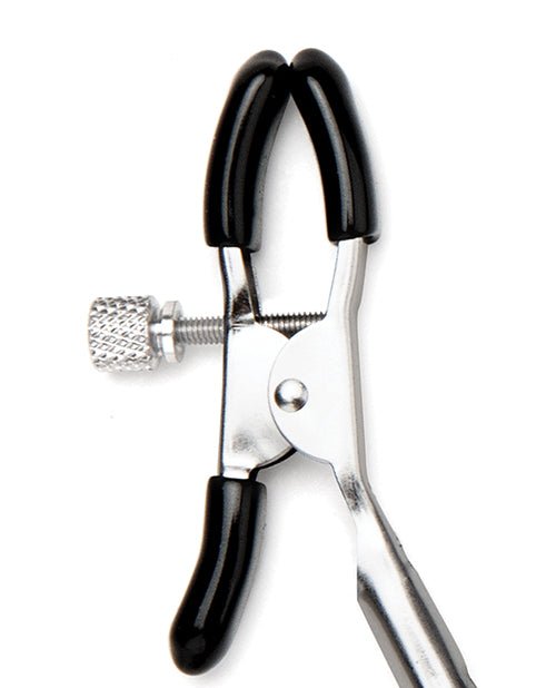 Lux Fetish Feather Nipple Clips - Black | Shop Lowest Prices at Funlove.com