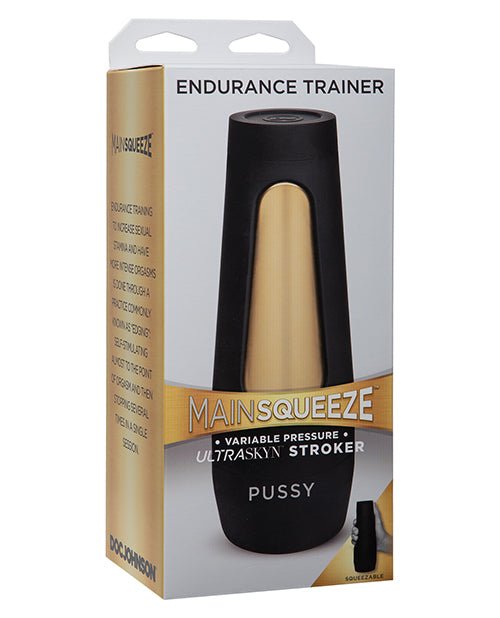 Main Sqeeze Endurance Trainer Stroker - Pussy | Shop Lowest Prices at Funlove.com