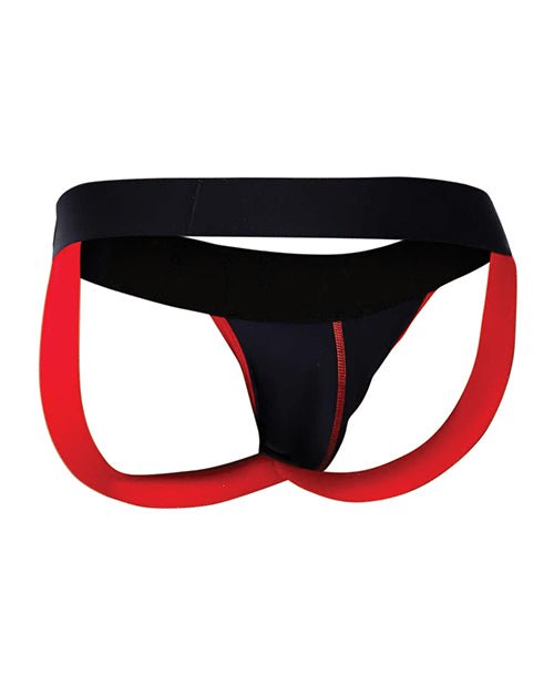 Male Basics Neon Jockstrap Red | Shop Lowest Prices at Funlove.com