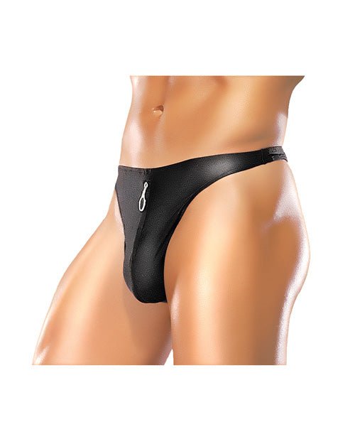 Male Power Zipper Thong | Shop Lowest Prices at Funlove.com