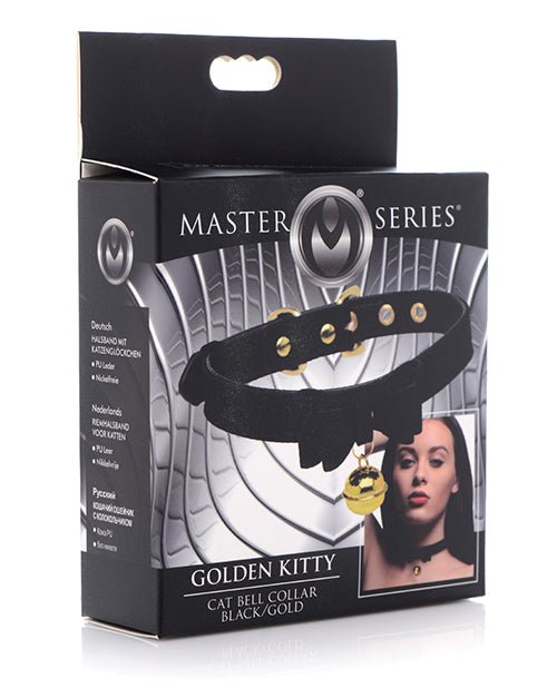 Master Series Golden Kitty Cat Bell Collar | Shop Lowest Prices at Funlove.com