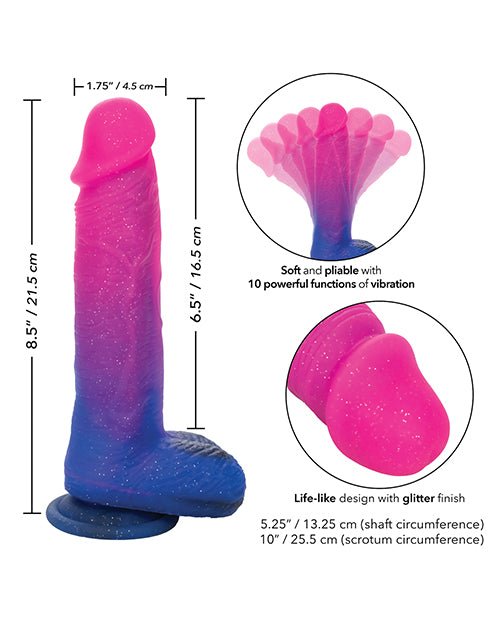 Naughty Bits Ombre Hombre Xl Vibrating Dildo | Shop Lowest Prices at Funlove.com