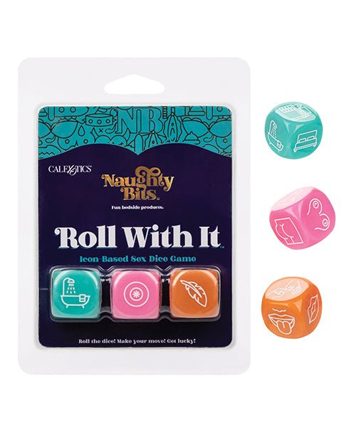 Naughty Bits Roll With It Icon Based Sex Dice | Shop Lowest Prices at Funlove.com