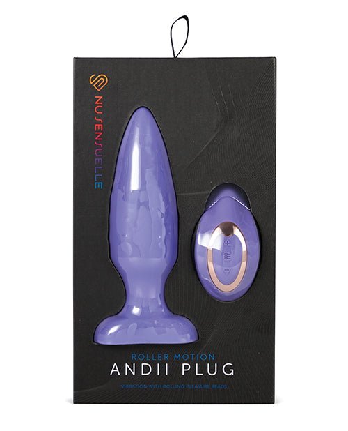 Nu Sensuelle Andii Vertical Roller Motion Butt Plug | Shop Lowest Prices at Funlove.com
