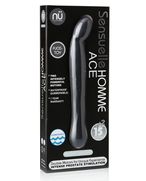 Nu Sensuelle Homme Ace Rechargeable Prostate Massager | Shop Lowest Prices at Funlove.com