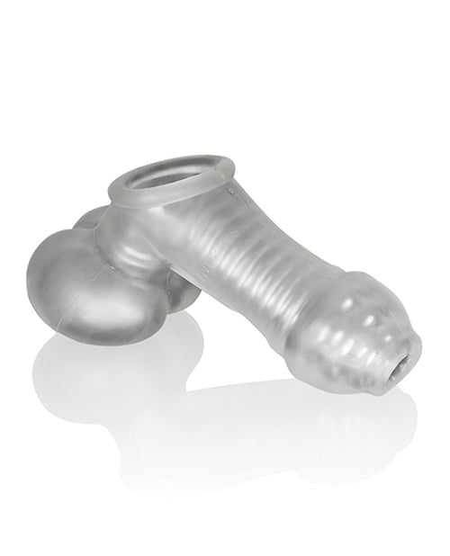 Oxballs Sackjack Wearable Jack Off Sheath - Clear Frost | Shop Lowest Prices at Funlove.com