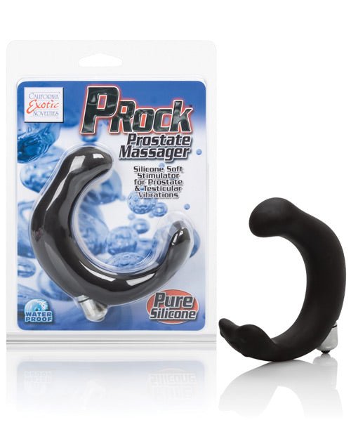 P - rock Prostate Massager - Black | Shop Lowest Prices at Funlove.com