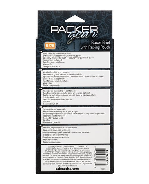Packer Gear Boxer Brief With Packing Pouch | Shop Lowest Prices at Funlove.com