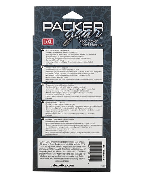 Packer Gear Boxer Harness - Black | Shop Lowest Prices at Funlove.com