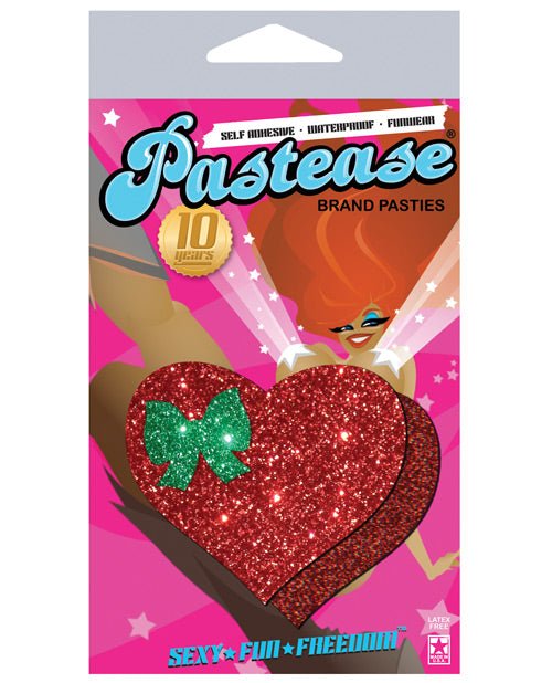 Pastease Glitter Heart W/bow | Shop Lowest Prices at Funlove.com