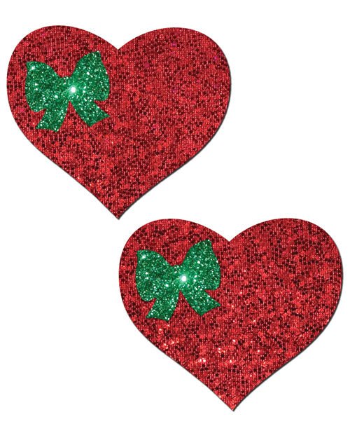 Pastease Glitter Heart W/bow | Shop Lowest Prices at Funlove.com