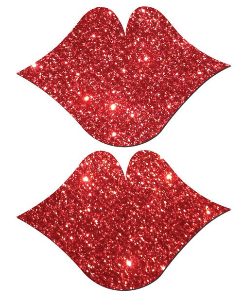 Pastease Glitter Lips - Red O/s | Shop Lowest Prices at Funlove.com