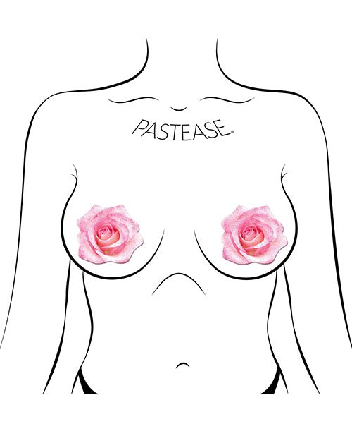 Pastease Glitter Velvet Blooming Rose - Red O/s | Shop Lowest Prices at Funlove.com