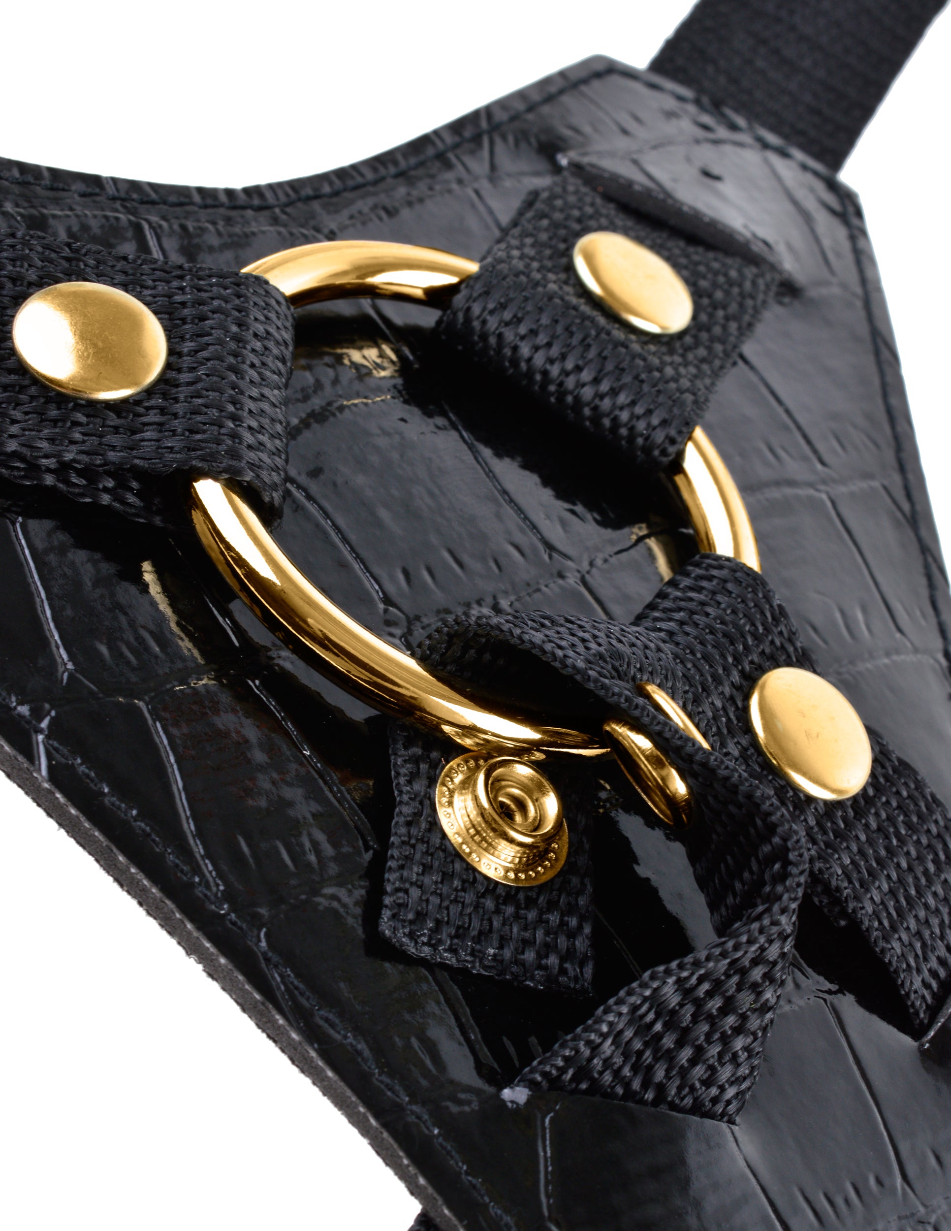 Fetish Fantasy Gold Designer Strap On W/dildo - Black