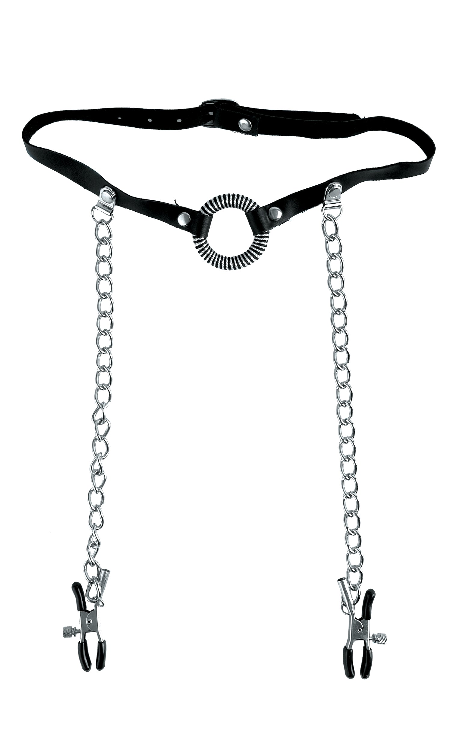 Fetish Fantasy Limited Edition O-ring Gag & Nipple Clamps