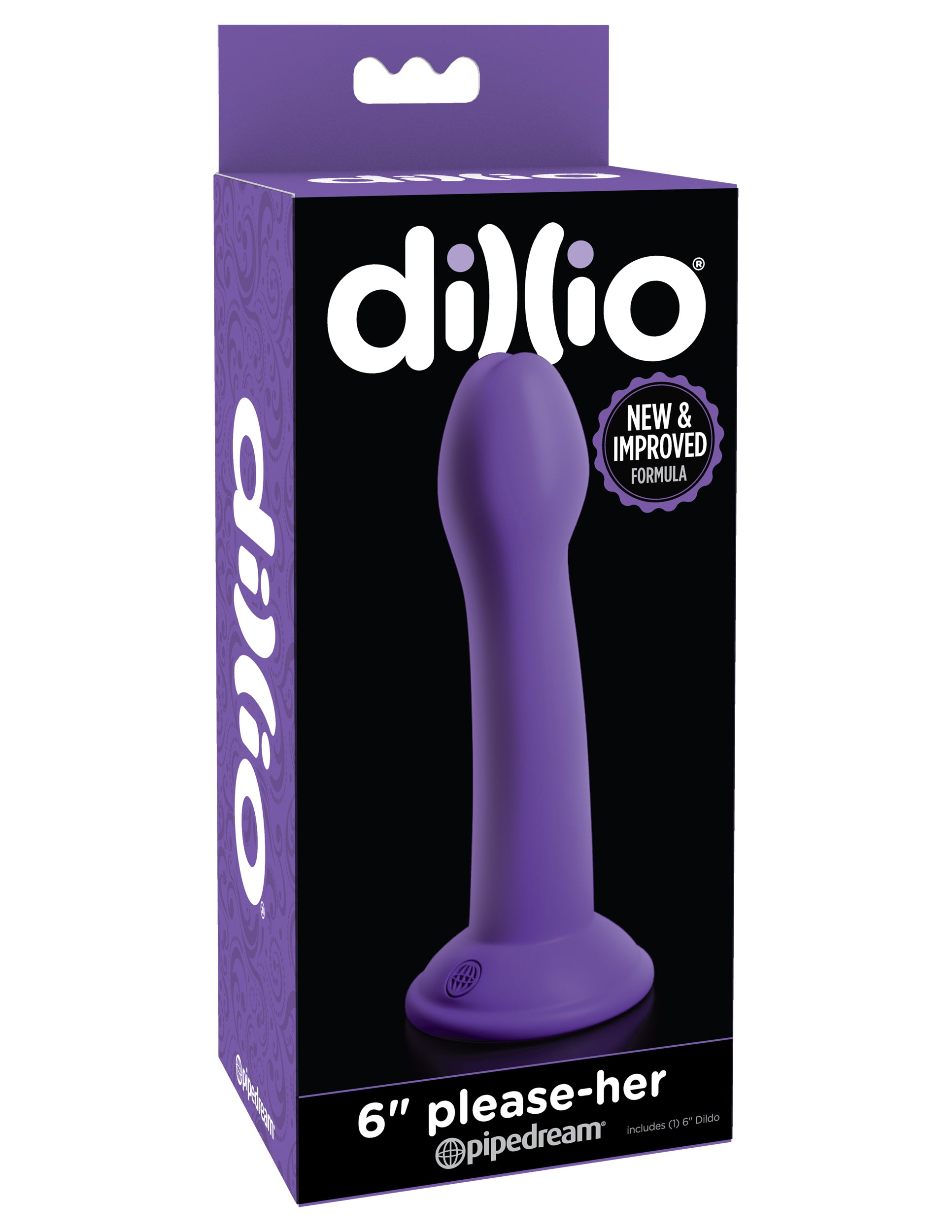 Dillio 6" Please Her - Purple