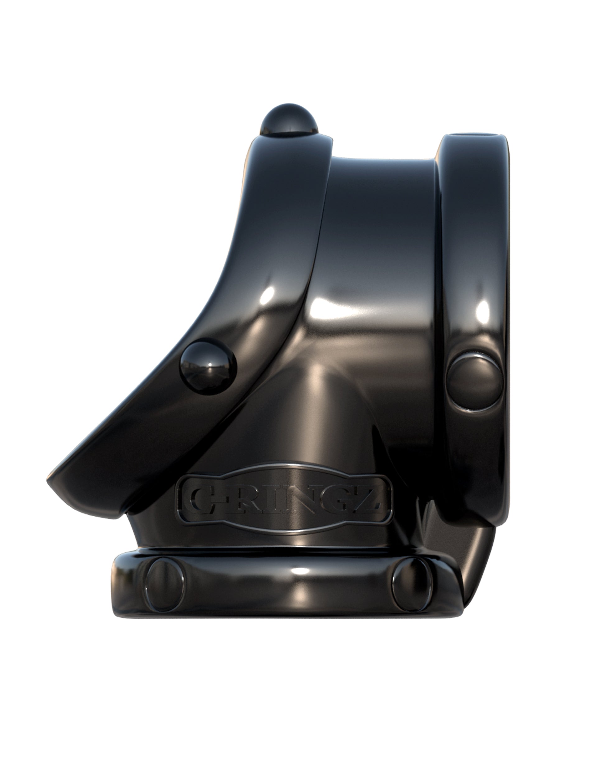 Fantasy C-ringz Rock Hard Cock Pipe - Black