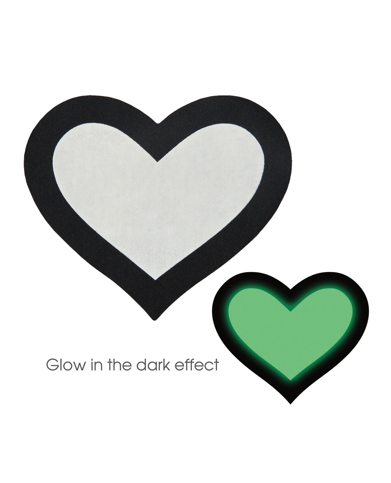 Peekaboo Glow In The Dark Hearts - Pack Of 2 | Shop Lowest Prices at Funlove.com