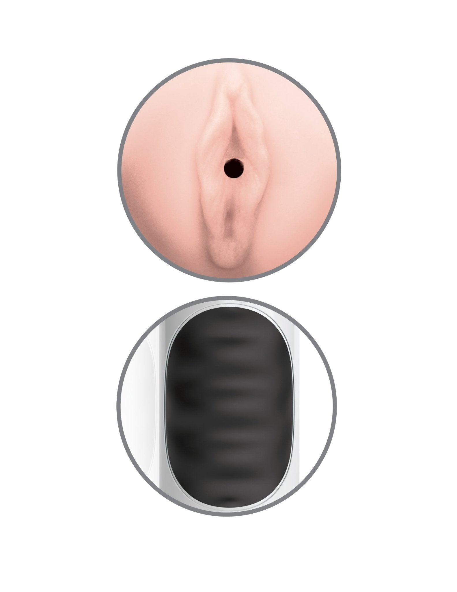 Pipedream Extreme Toyz Mega Grip Squeezable Vibrating Strokers - Pussy | Shop Lowest Prices at Funlove.com