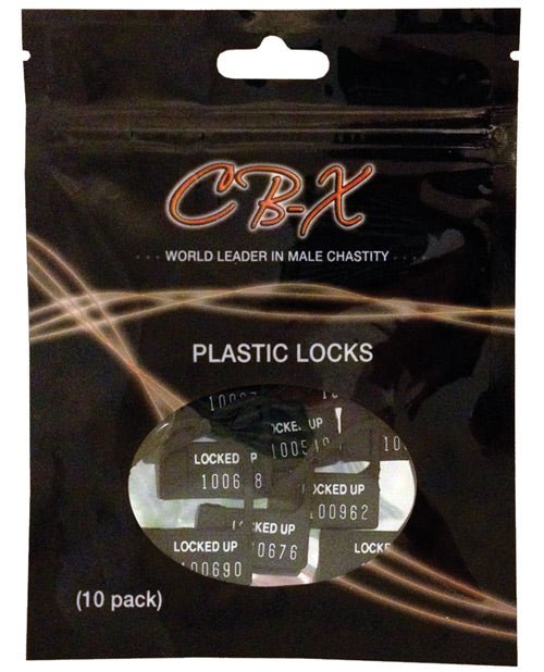 Plastic Cock Cage Lock - Pack Of 10 | Shop Lowest Prices at Funlove.com