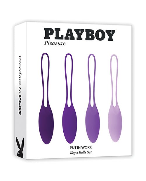 Playboy Pleasure Put In Work Kegel Set | Shop Lowest Prices at Funlove.com