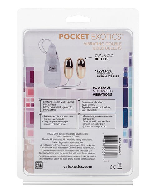 Pocket Exotics Double Silver Bullets | Shop Lowest Prices at Funlove.com