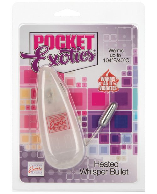 Pocket Exotics Heated Whisper Bullet | Shop Lowest Prices at Funlove.com
