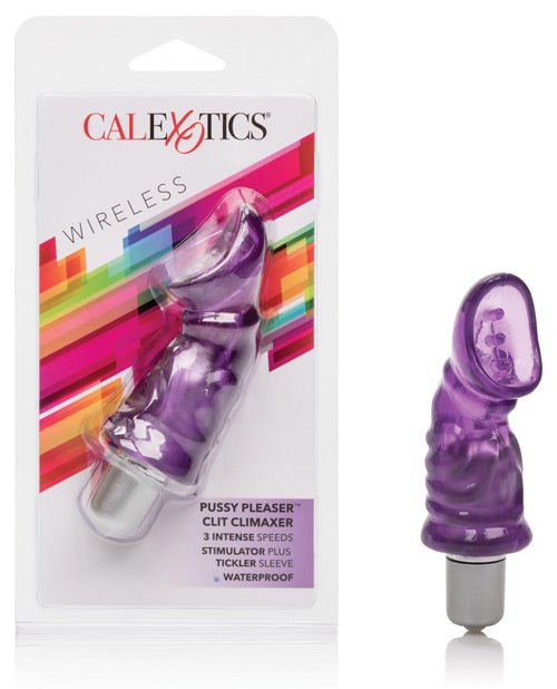 Pussy Pleaser Clit Climaxer - Purple | Shop Lowest Prices at Funlove.com