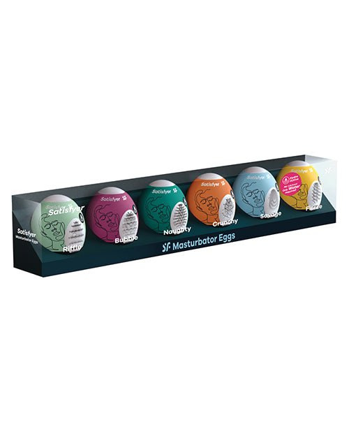 Satisfyer Masturbator Egg 6er Set - Assorted | Shop Lowest Prices at Funlove.com