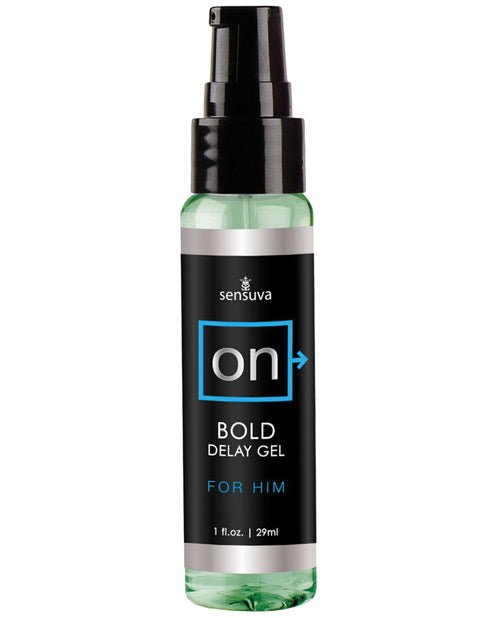 Sensuva On Bold Delay Gel For Him - 1 Oz | Shop Lowest Prices at Funlove.com