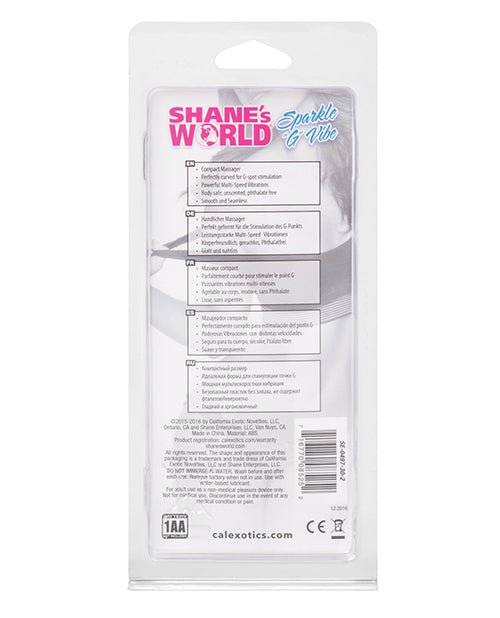 Shane's World Sparkle G Vibe | Shop Lowest Prices at Funlove.com