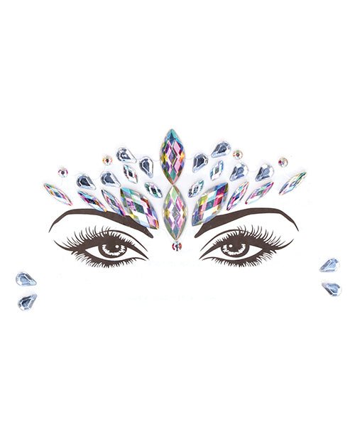 Shots Bliss Dazzling Crowned Face Bling Sticker O/s | Shop Lowest Prices at Funlove.com