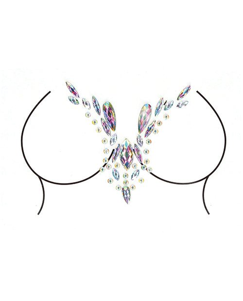 Shots Bliss Dazzling V Cleavage Bling Sticker O/s | Shop Lowest Prices at Funlove.com