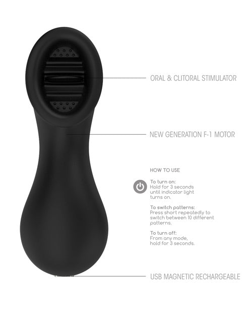 Shots Elegance Dreamy Oral Clitoral Stimulator | Shop Lowest Prices at Funlove.com